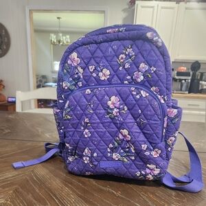 Vera Bradley Purple Floral Mini Bag